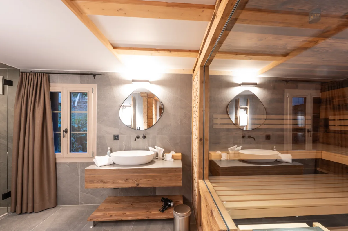 Hotel Kemmeriboden Bad, Schangnau: Wellness-Suite Chässpycher