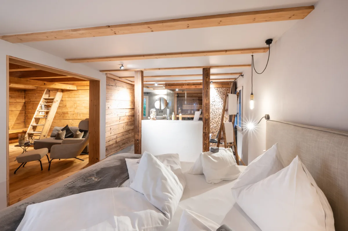Hotel Kemmeriboden Bad, Schangnau: Wellness-Suite Chässpycher