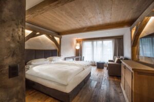 Hotel Bernerhof, Gstaad: Panorama Doppelzimmer