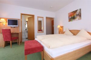 Hotel Bernerhof, Kandersteg: superior twin room - mountain view