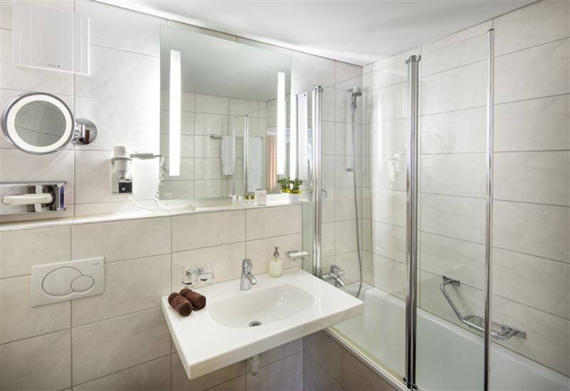 Hotel Seemöwe, Güttingen: Habitación doble deluxe - lado campo