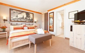 Hotel Eiger, Muerren: Double Room with Eiger mountain view