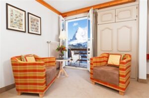 Hotel Eiger, Muerren: Double Room with Eiger mountain view