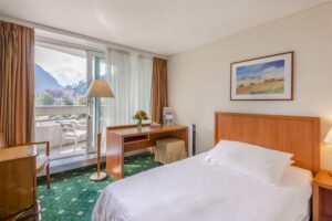 Hotel Metropole, Interlaken: Single Room Standard (1st till 6th floor)