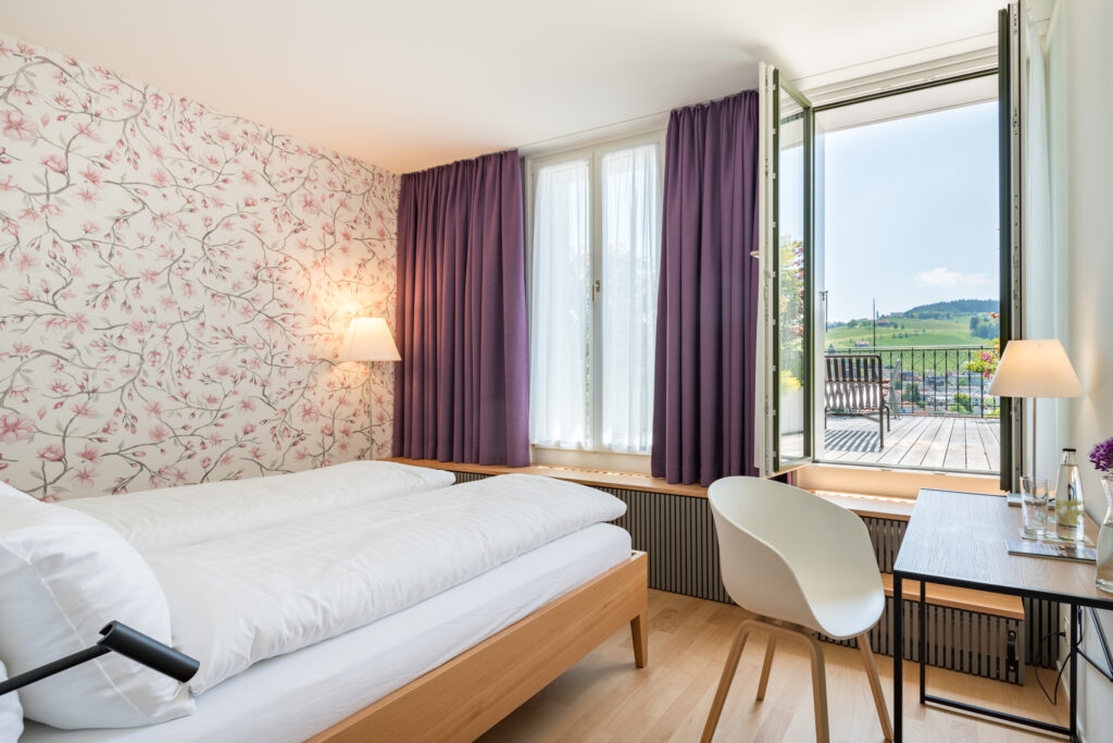 Chambre double avec terrasse