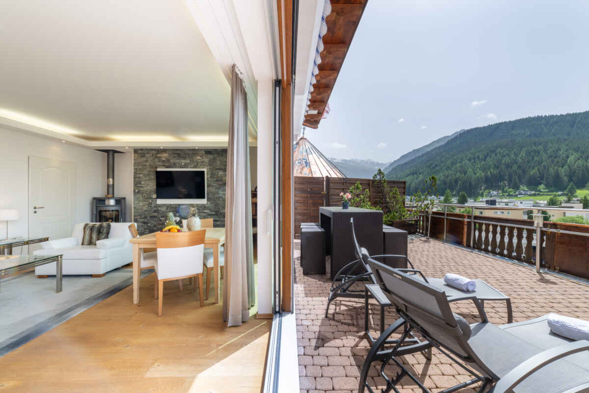 Turmhotel Victoria, Davos: President Suite