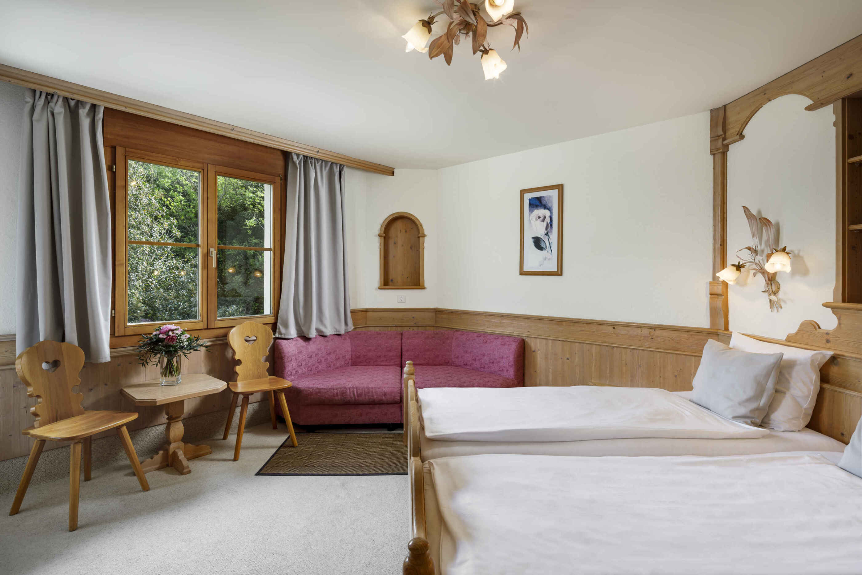 Double room with mountain view - nature house (without elevator)