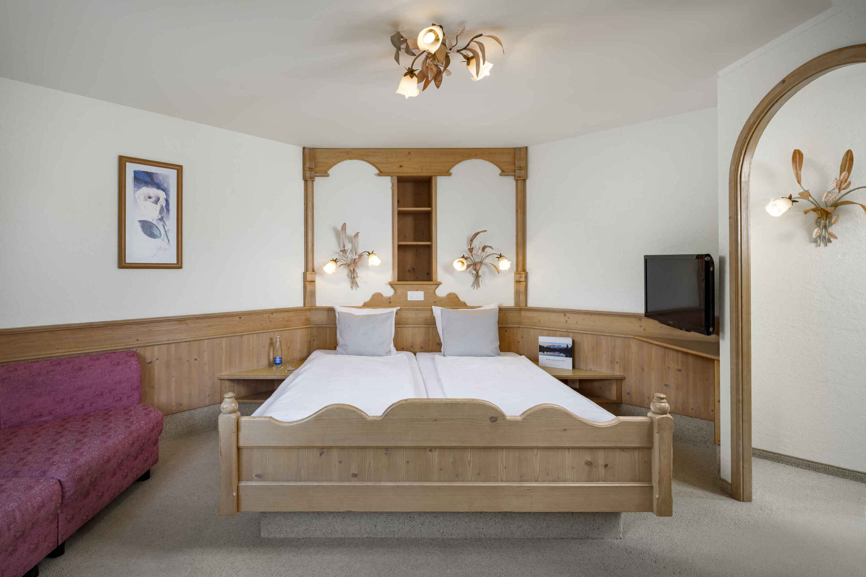 Double room with mountain view - nature house (without elevator)