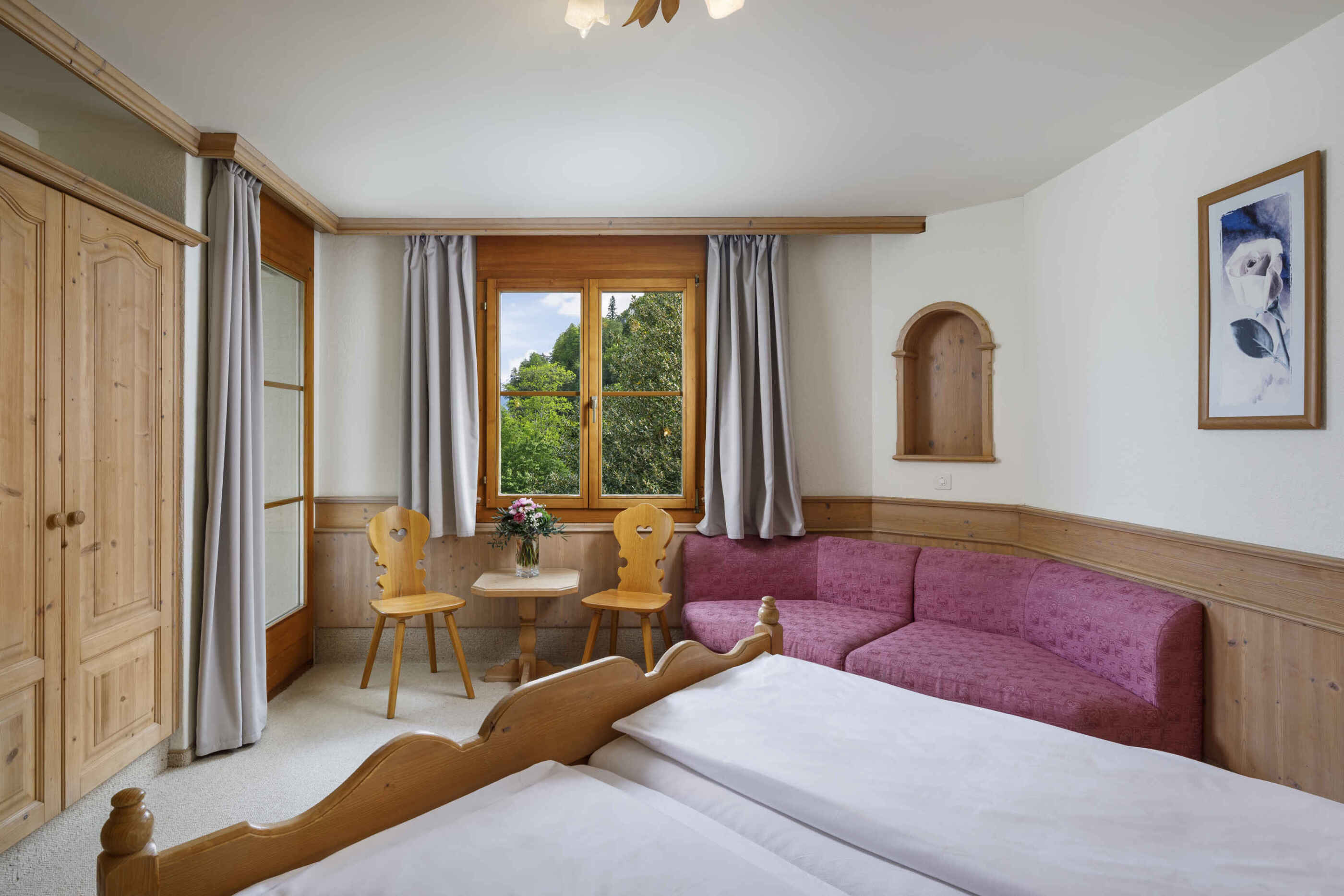 Double room with mountain view - nature house (without elevator)