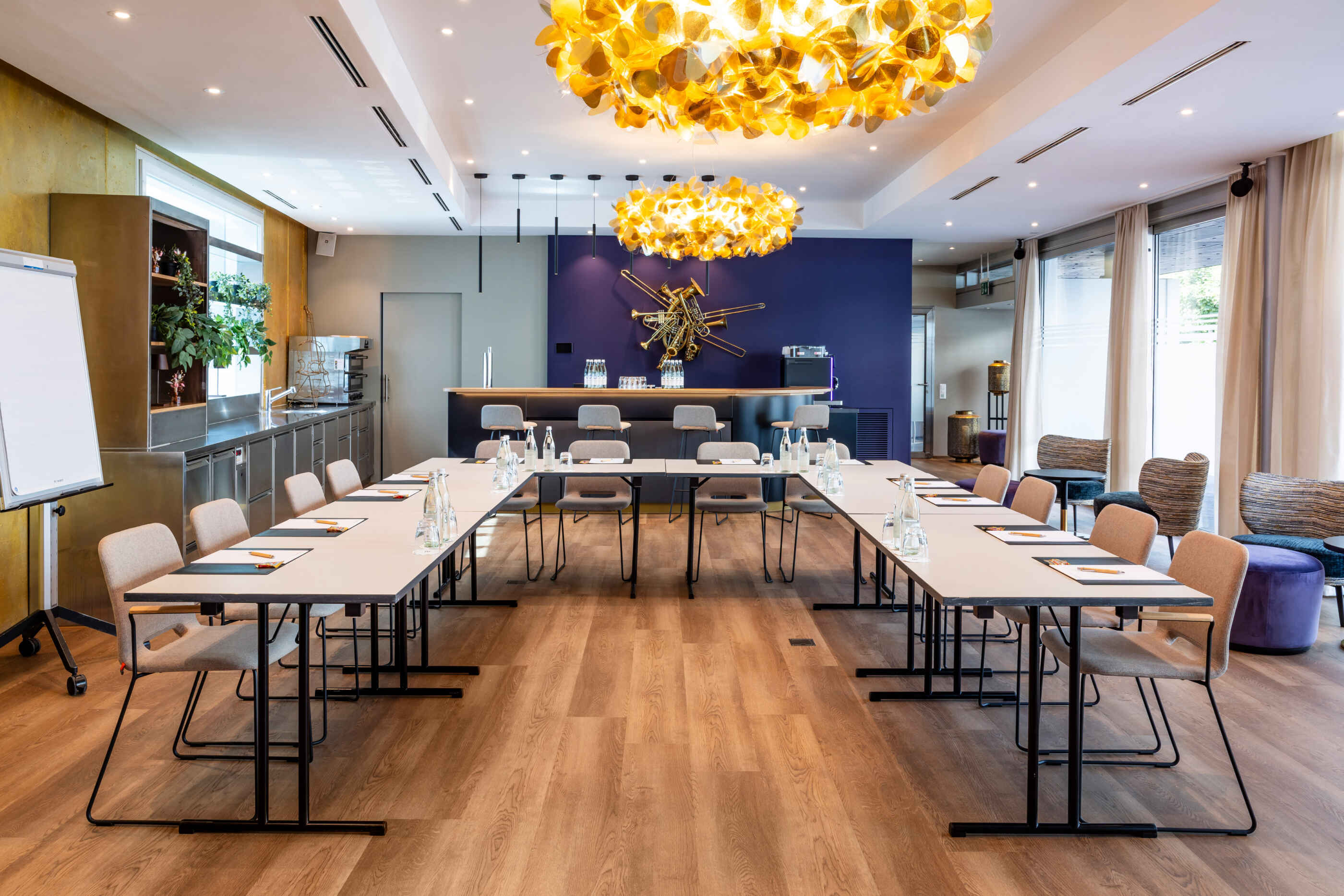 Hôtel Sedartis, Thalwil-Zurich : lieu d'événement sur le toit