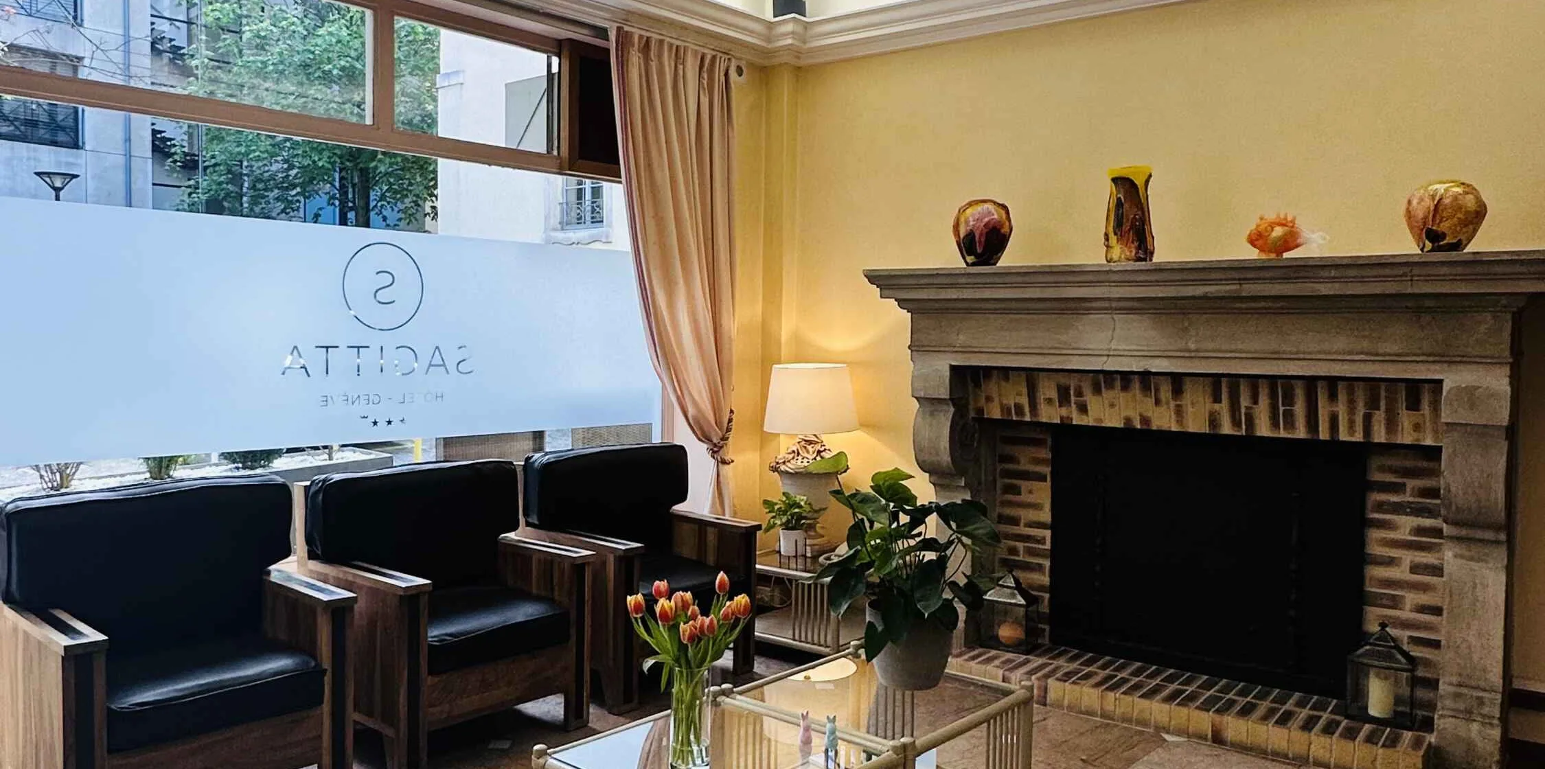 Hotel Sagitta, Geneva: Lounge