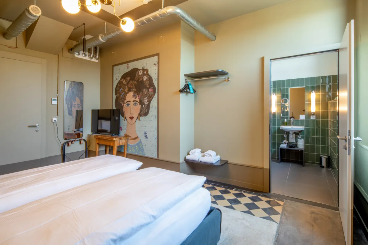 Hotel Aare Lodge : Quarto Duplo Botique