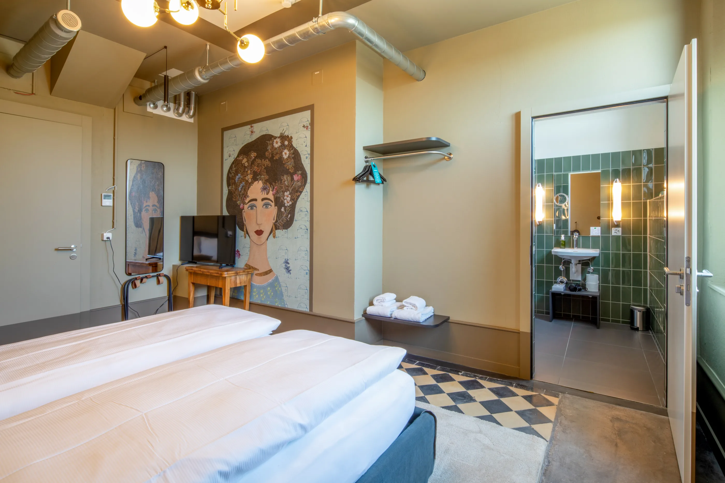 Hotel Aare Lodge : Quarto Duplo Botique