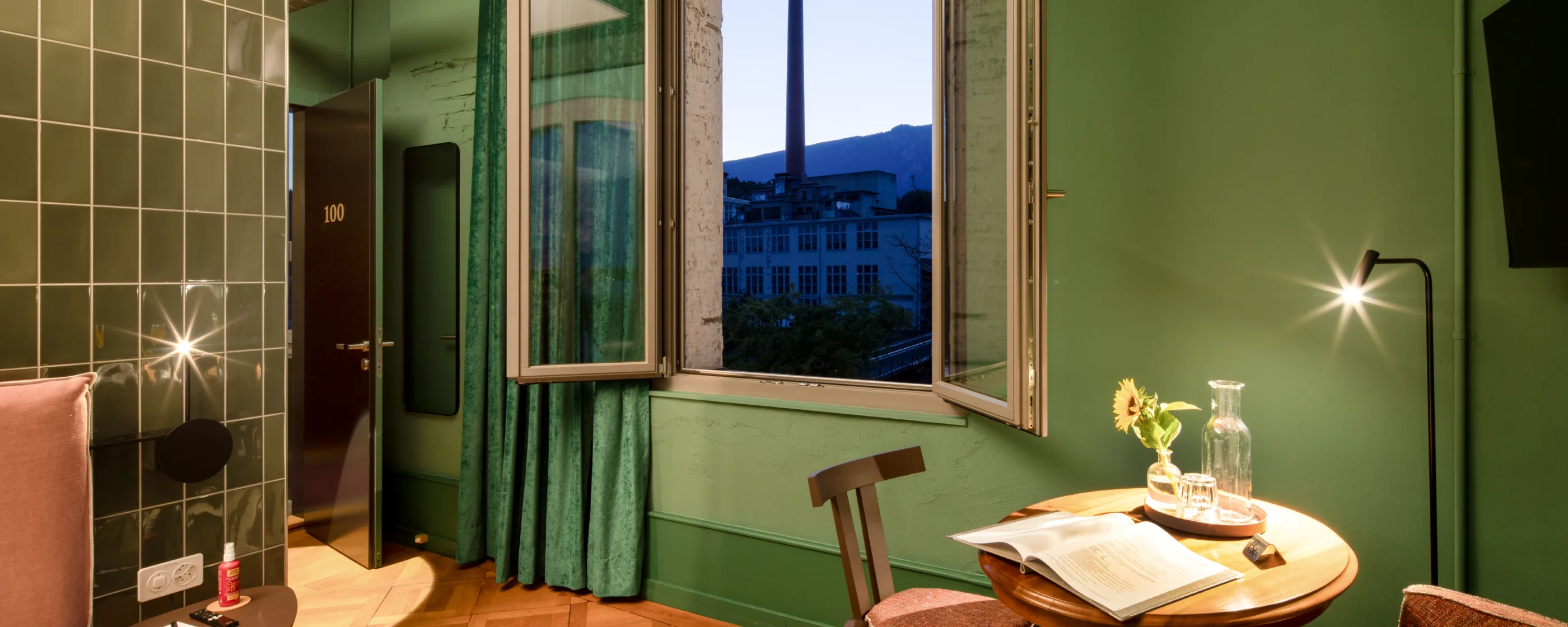 Hotel Aare Lodge - Janela do quarto Botique