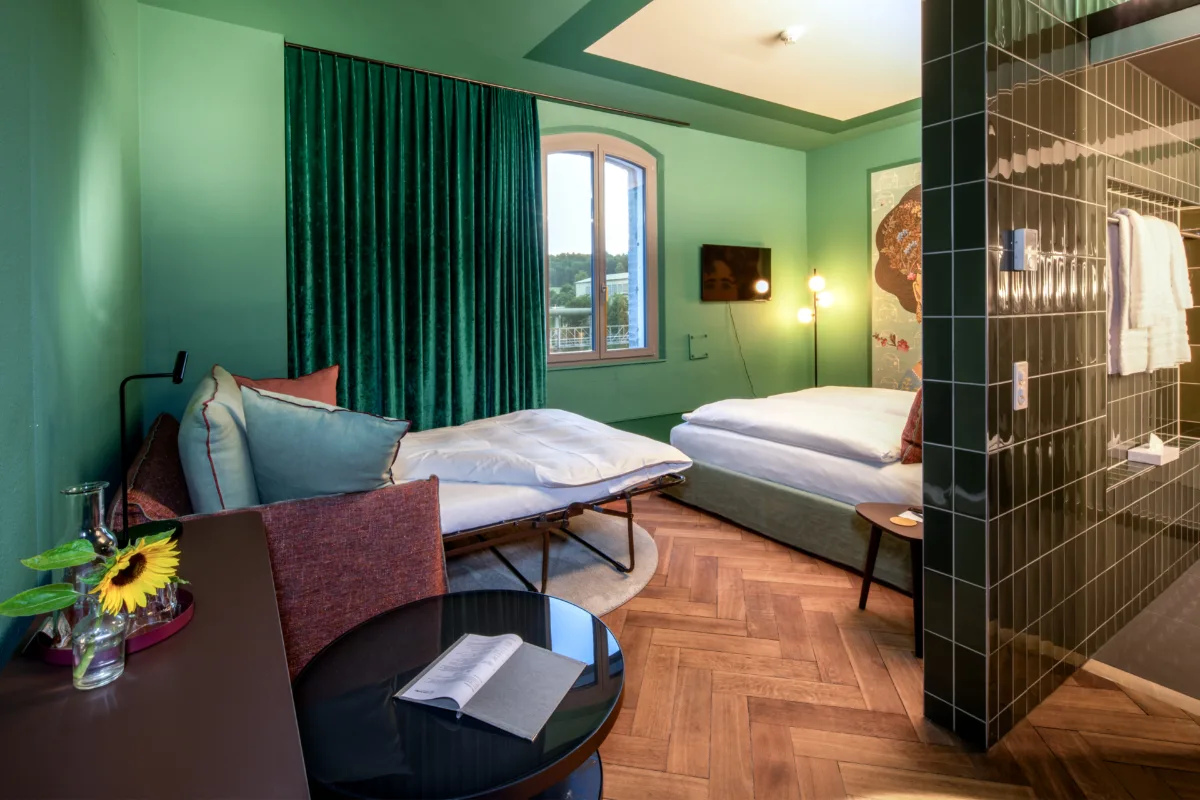 Hotel Aare Lodge : Quarto Triplo Botique