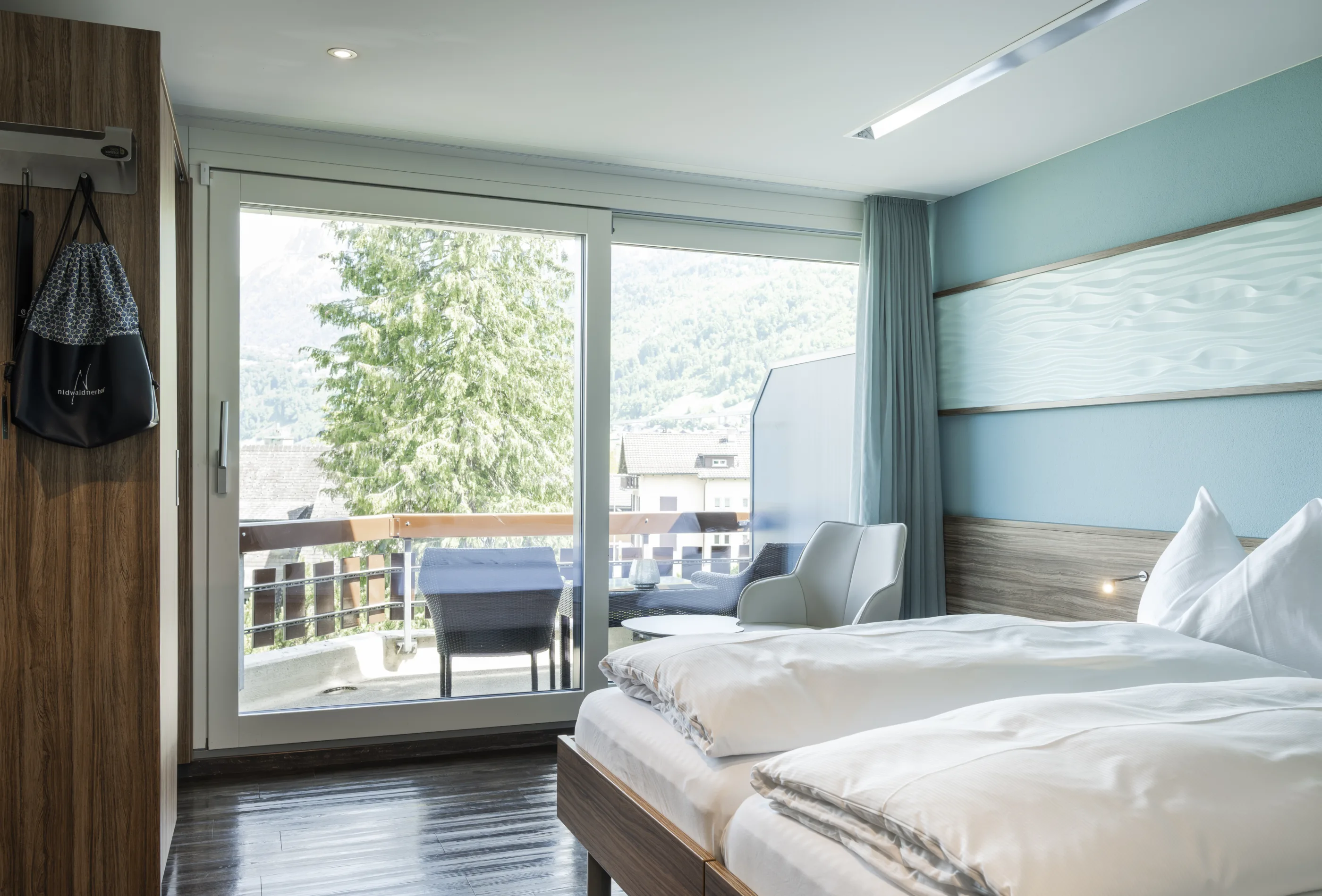 Hotel Nidwaldnerhof: Zimmer mit  Dorf - oder Seeblick