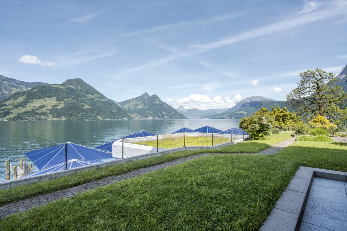 Hotel Nidwaldnerhof: Zimmer mit Seeblick und Garten