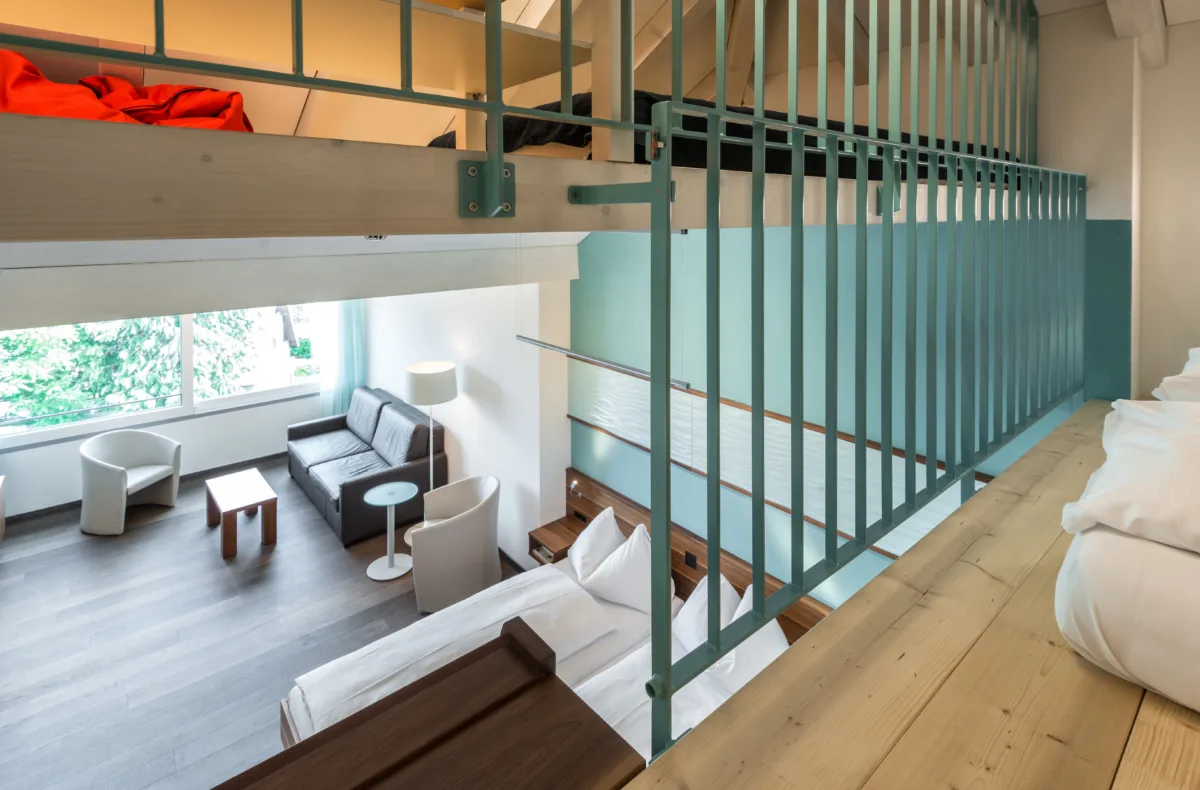 Hotel Nidwaldnerhof: Familiensuite mit See -und Dorfblick